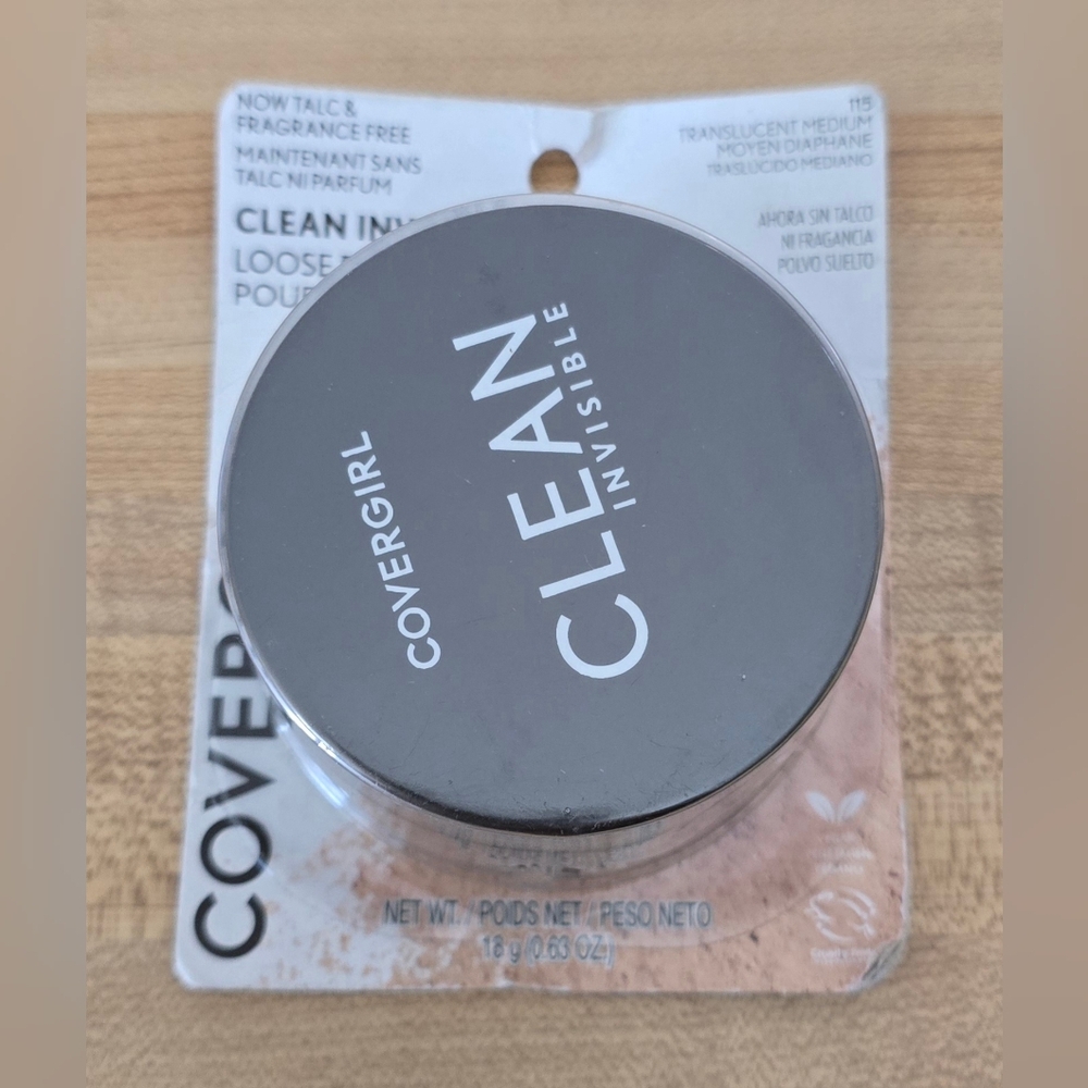 Covergirl Clean Invisible Loose Powder 115 Translucent Medium